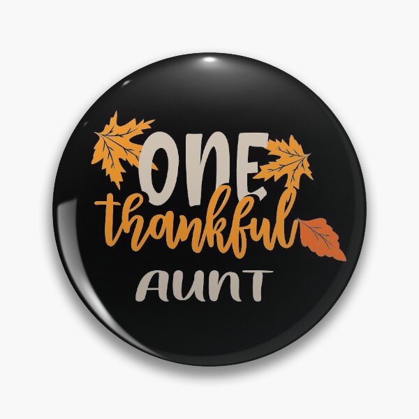Item preview, One thankful aunt auntie gifts for thanksgiving designed and sold by 0umStore.