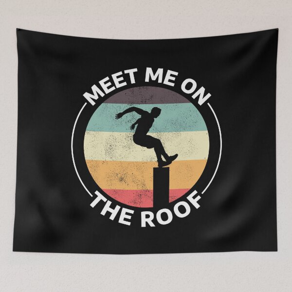 Item preview, Parkour Free Running Runner Traceur Funny Saying designed and sold by CuteDesigns1.