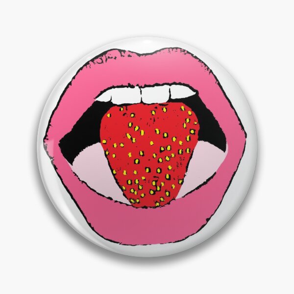 Item preview, Lips And Strawberry designed and sold by RevolutionInPaint.