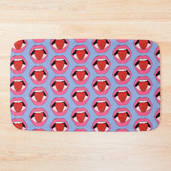 Item preview, Lips And Strawberry designed and sold by RevolutionInPaint.