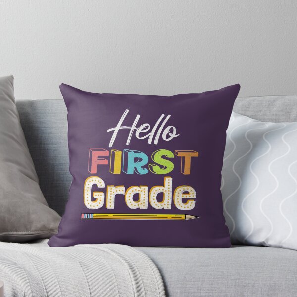 Item preview, Hello First Grade at School designed and sold by FontGraphics.