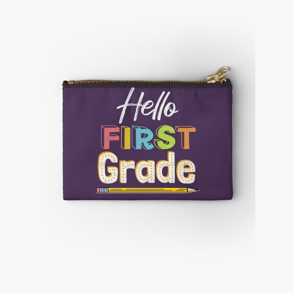 Item preview, Hello First Grade at School designed and sold by FontGraphics.