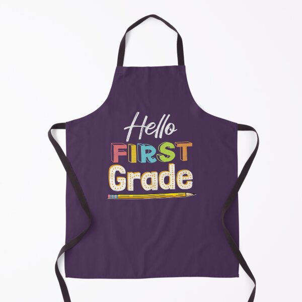 Item preview, Hello First Grade at School designed and sold by FontGraphics.