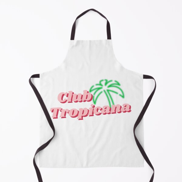Item preview, Club tropicana quote in pink with green palm tree  designed and sold by KIKAIA  The Label.