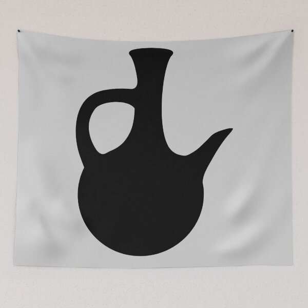 Item preview, Ethiopian Jebena silhouette designed and sold by Jayineedarts.
