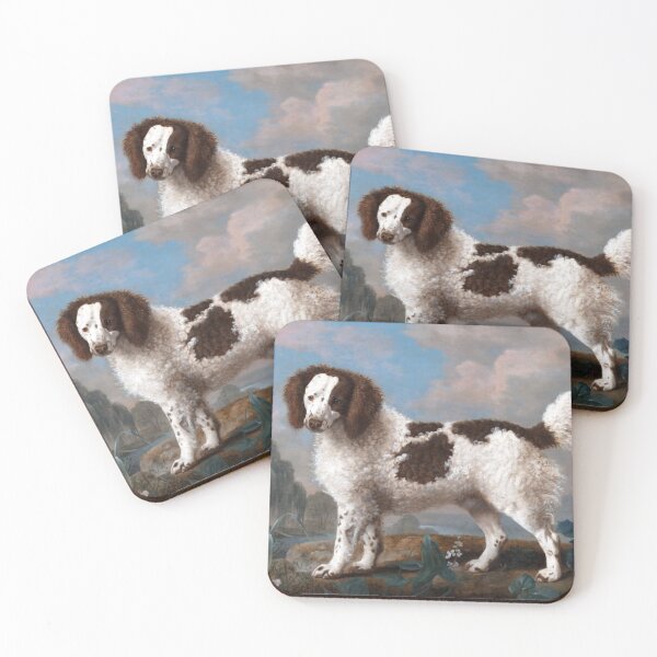 Item preview, Water Spaniel on a hill by George Stubbs designed and sold by academic-art.