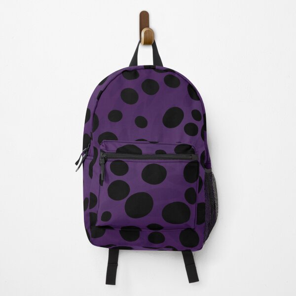 Item preview, Black random dots on purple background designed and sold by BLMcreations.