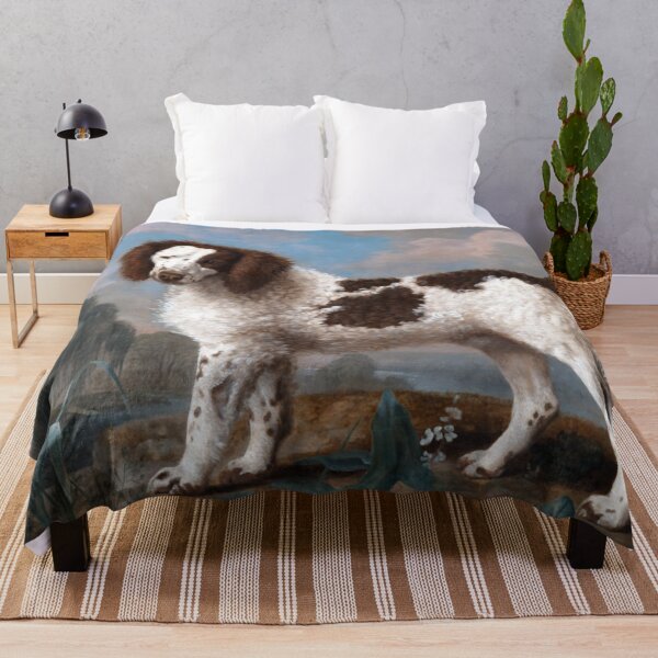 Item preview, Water Spaniel on a hill by George Stubbs designed and sold by academic-art.