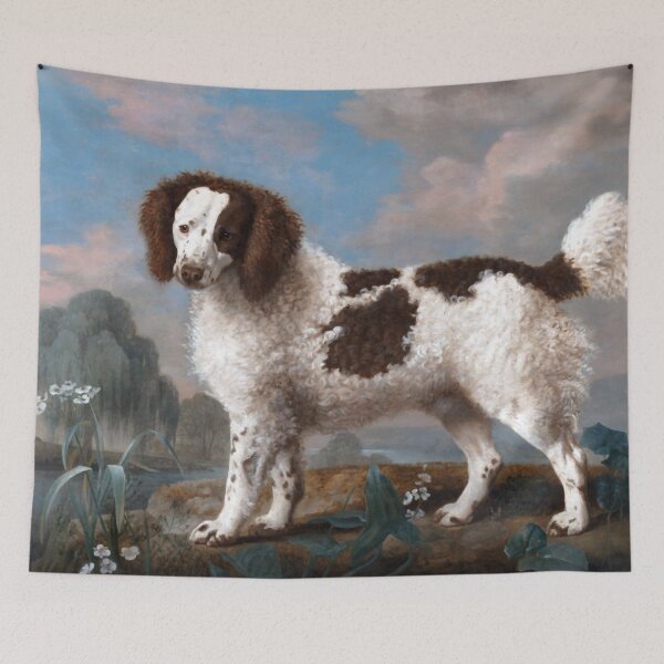 Item preview, Water Spaniel on a hill by George Stubbs designed and sold by academic-art.