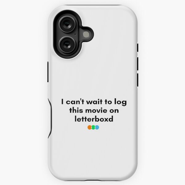 Item preview, Letterboxd can't wait to log this movie designed and sold by drymartini52.