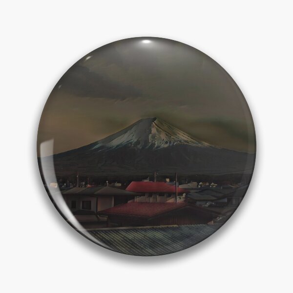 Item preview, Mount Fuji Tokyo on a dark day designed and sold by imagine-ai.