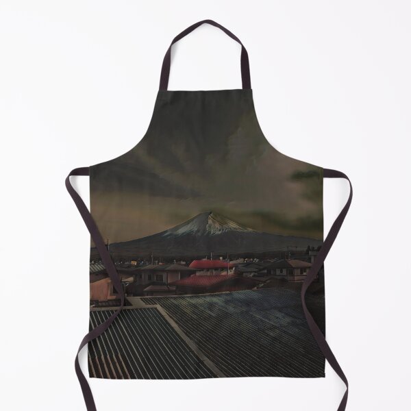 Item preview, Mount Fuji Tokyo on a dark day designed and sold by imagine-ai.
