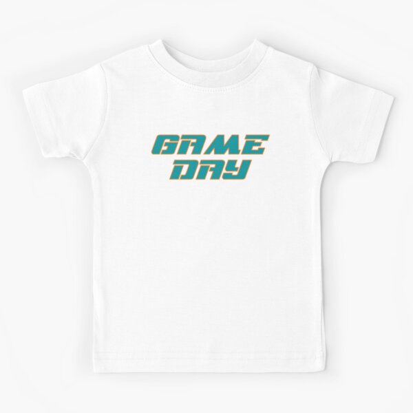 Fins Up Miami Dolphins Youth T Shirt Miami Dolphins Fan Gifts - Happy Place  for Music Lovers