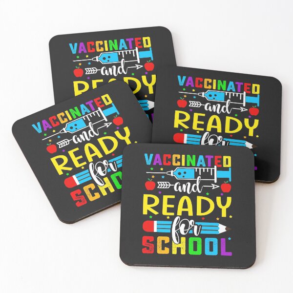 Item preview, Vaccinated And Ready For School  designed and sold by HarlemsGee.