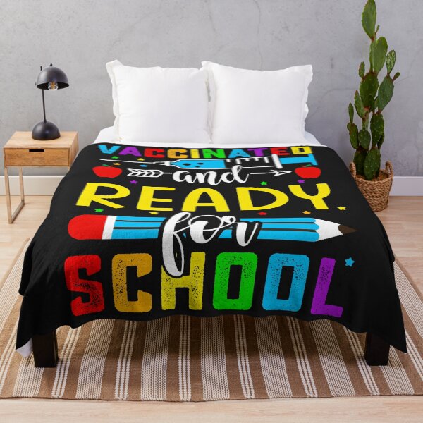 Item preview, Vaccinated And Ready For School  designed and sold by HarlemsGee.
