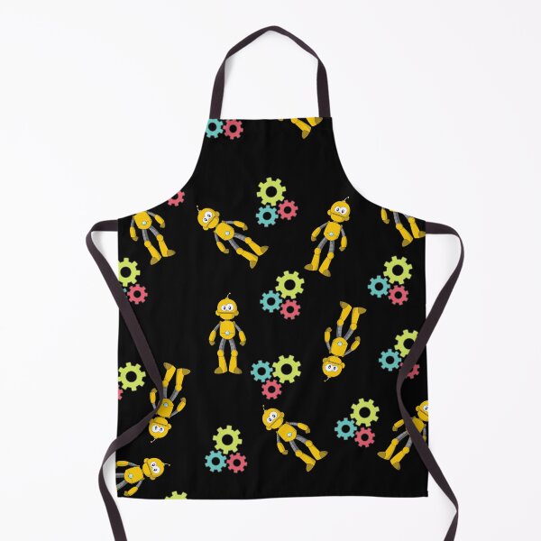 Item preview, Robots and Gears Pattern designed and sold by Taleahsdesigns.