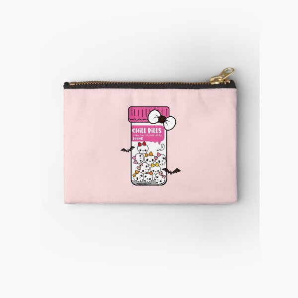 Item preview, chill pills cute skull cartoon designed and sold by princessmi-com.