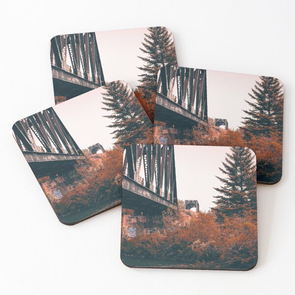 Item preview, Train bridge illustration designed and sold by CanadianWild418.
