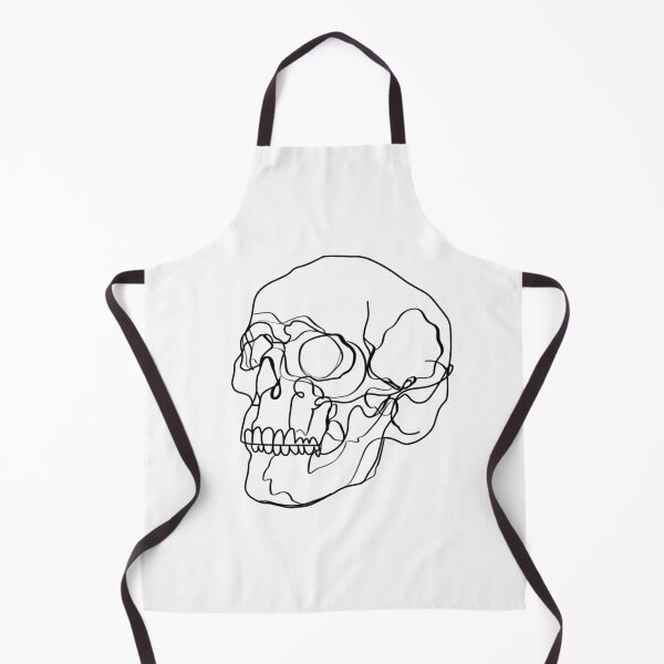 Item preview, Line art skull designed and sold by guaka-molly.