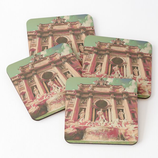 Item preview, Trevi Fountain Rome in the afternoon designed and sold by imagine-ai.