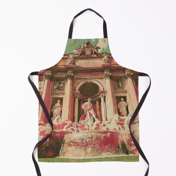Item preview, Trevi Fountain Rome in the afternoon designed and sold by imagine-ai.
