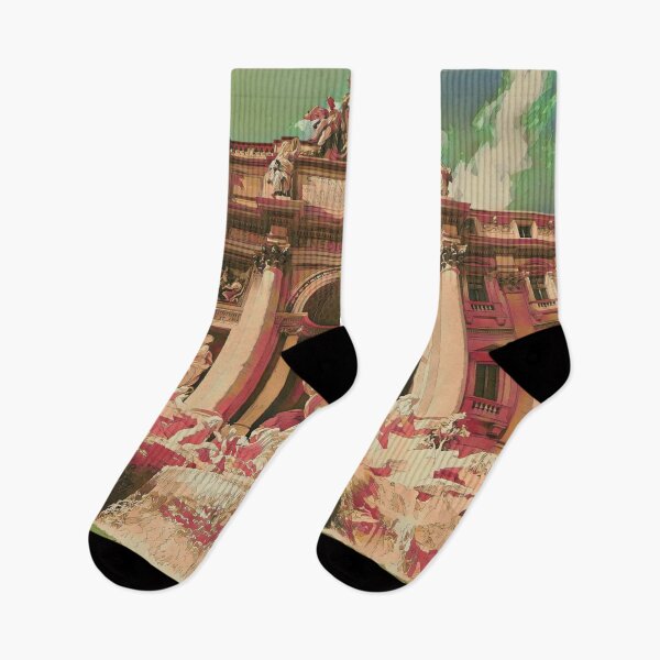 Item preview, Trevi Fountain Rome in the afternoon designed and sold by imagine-ai.