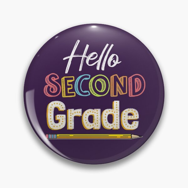 Item preview, Hello Second Grade at School designed and sold by FontGraphics.