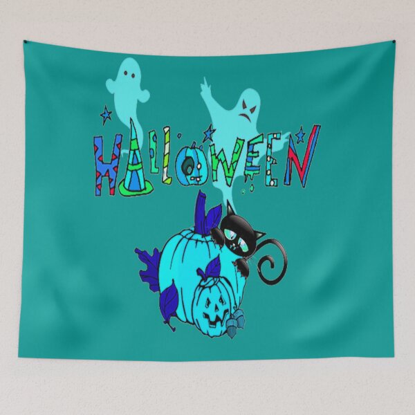 Item preview, Scary Cat, Cute Halloween Design, NR 3, Vintage Halloween, Kawaii Carved Pumpkin Vibes,Witches Brew And All Things Halloween designed and sold by Adri Barnard.