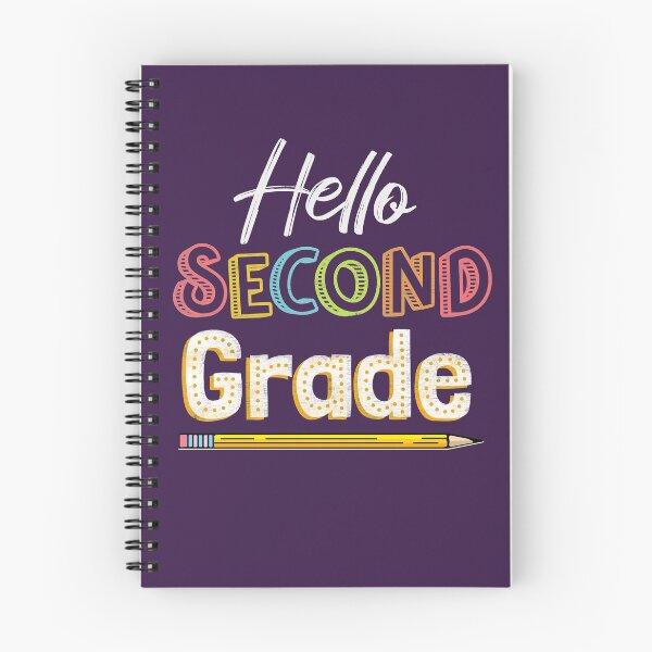 Item preview, Hello Second Grade at School designed and sold by FontGraphics.