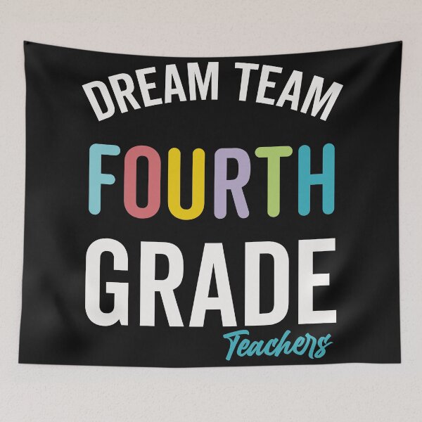 Item preview, Dream Team Fourth Grade Teacher, Fourth Grade Teachers Dream Team Aka, 4th Grade Teachers, Back to School,Teacher Appreciation.  designed and sold by ALITOPRINCE.