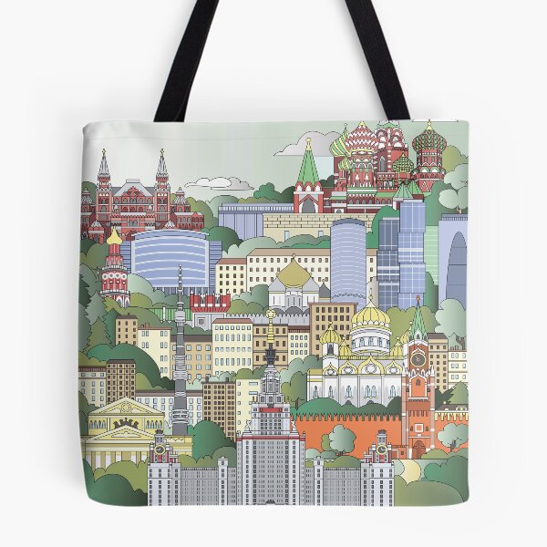 Item preview, Moscow City Poster designed and sold by paulrommer.