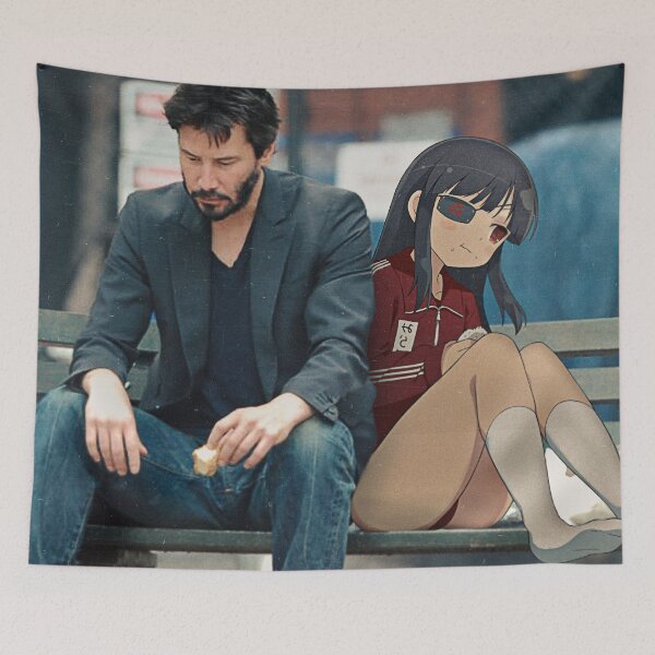 Item preview, Mirai with boyfirend designed and sold by Gangstas with Waifus.