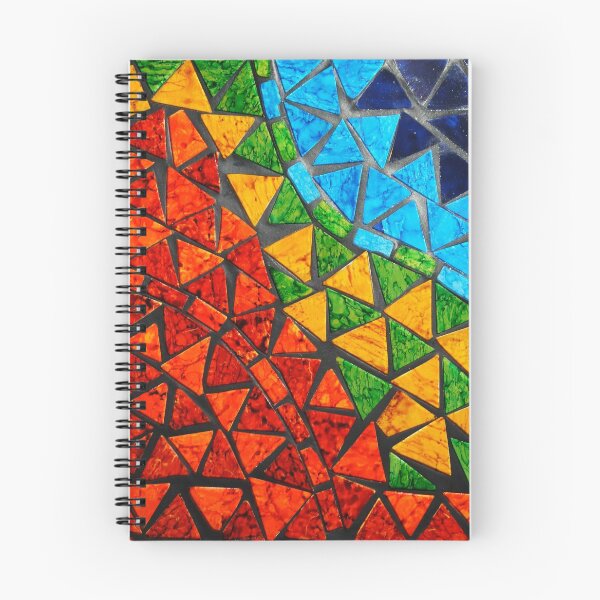 Item preview, Colorful Abstract Triangle Tile Mosaic Pattern designed and sold by CherryDamzel.