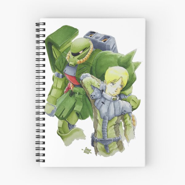 Item preview, Asplenia Studios: Zaku II and Bernie (trimmed) T-Shirt designed and sold by Asplenia Studios.