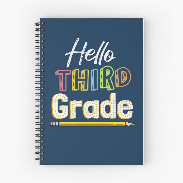 Artikelvorschau, Hallo dritte Klasse in der Schule entworfen und verkauft von FontGraphics.