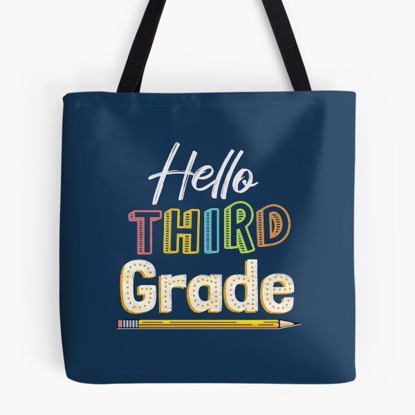 Item preview, Hello Third Grade at School designed and sold by FontGraphics.