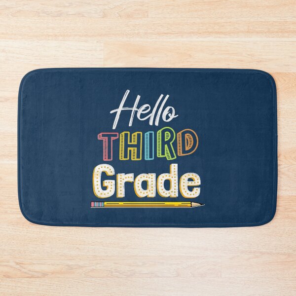 Item preview, Hello Third Grade at School designed and sold by FontGraphics.