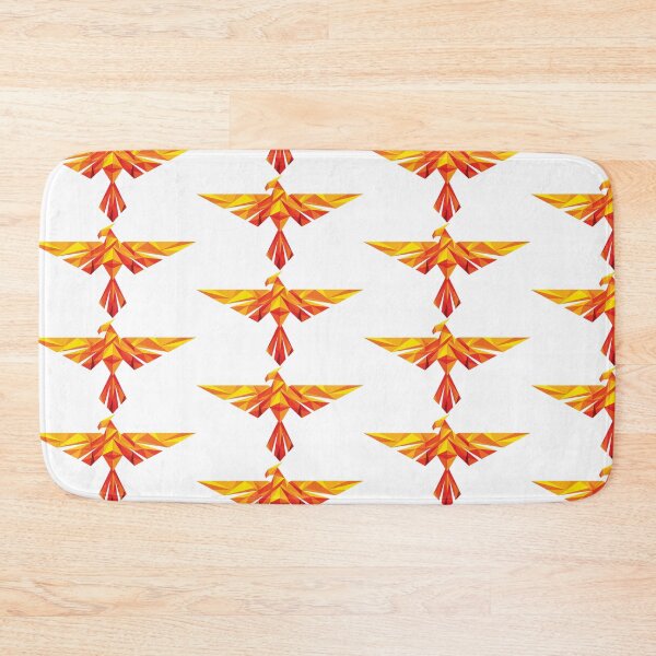 Item preview, Geometric Fire Phoenix designed and sold by RoseBloodCat.