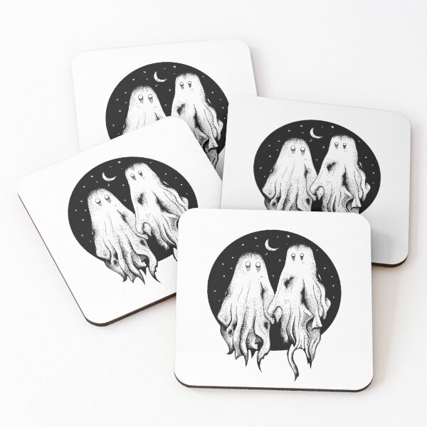 Item preview, Ghost Couple Halloween Design designed and sold by Ink-ka.