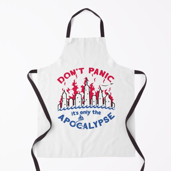Item preview, Don't Panic it's only the Apocalypse designed and sold by BethsdaleArt.