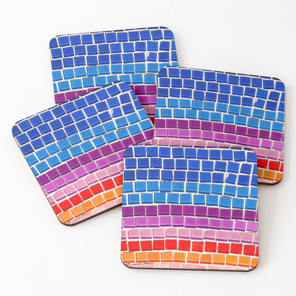 Item preview, Colorful Rainbow Mosaic Pattern designed and sold by CherryDamzel.
