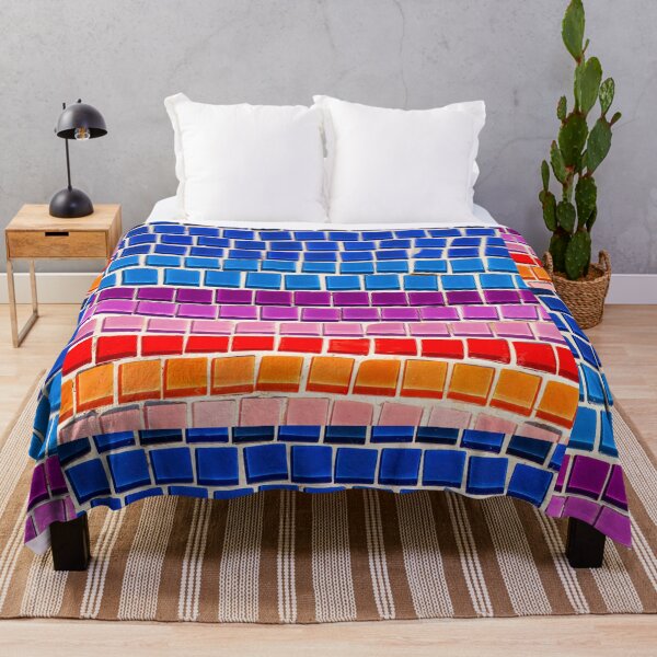 Item preview, Colorful Rainbow Mosaic Pattern designed and sold by CherryDamzel.