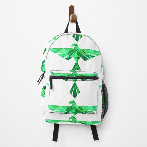 Item preview, Geometric Green Phoenix designed and sold by RoseBloodCat.