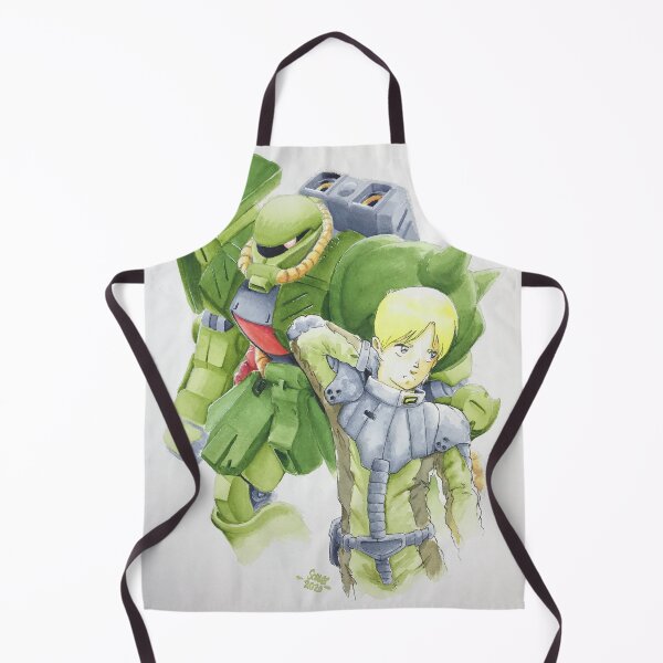 Item preview, Asplenia Studios: Zaku II and Bernie (full canvas) designed and sold by Asplenia Studios.