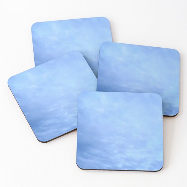 Item preview, blue clouds designed and sold by GentlyUsedLamp.