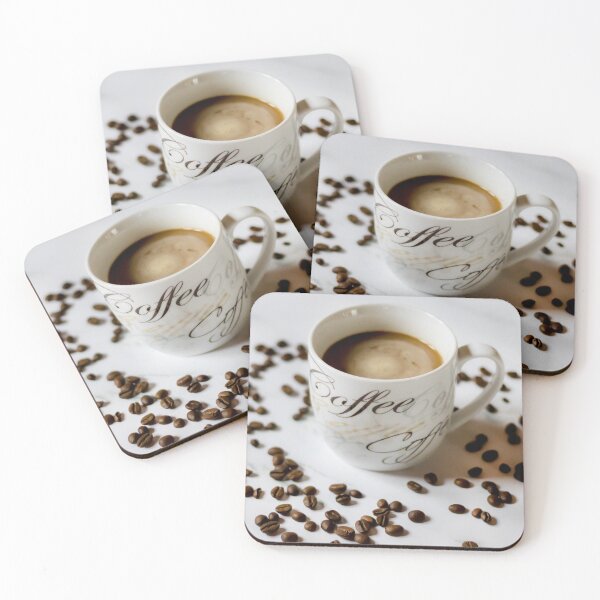 Item preview, Coffee mug and coffee beans designed and sold by Coffee Lifestyle.