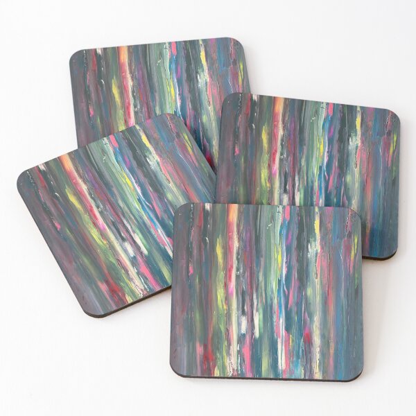 Item preview, Color Streaks No. 3 designed and sold by SchweinlerArt.