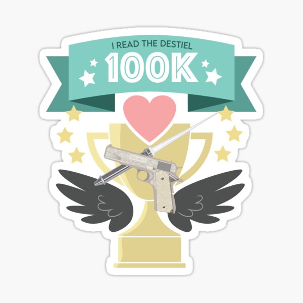 Destiel 100K Trophy Sticker