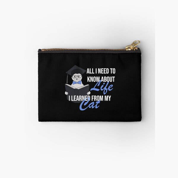 Item preview, All I Need To Know About Life I Learned From My Cat designed and sold by Ridaelb.