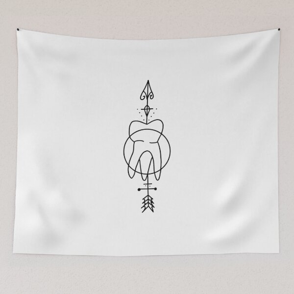 Item preview, Tooth with arrow designed and sold by guaka-molly.